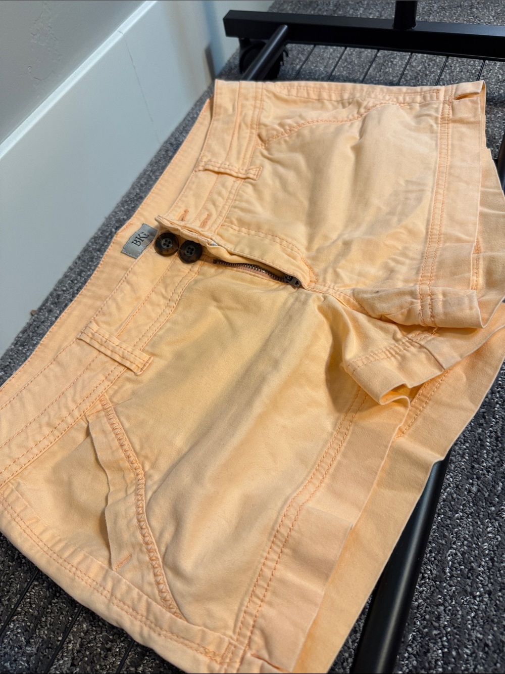 BKE Peach Orange Women's Jean Shorts